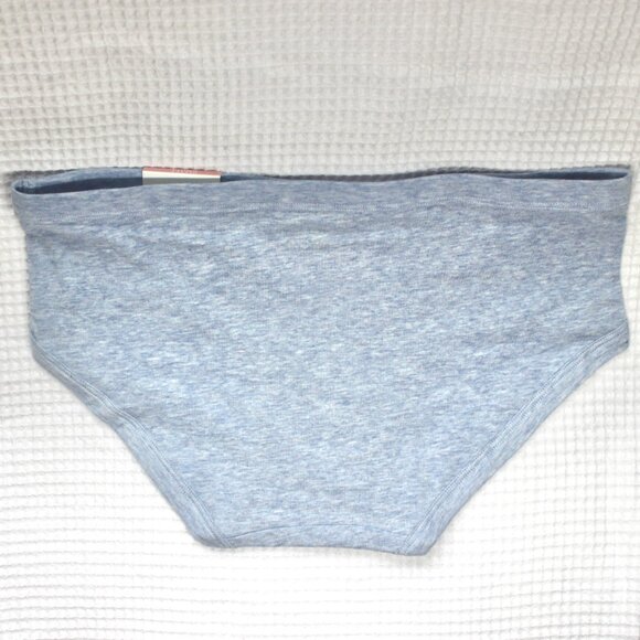 NWT Saint Eve Heather Light Blue Soft Cotton Hipster Panties Underwear Small - Picture 2 of 8